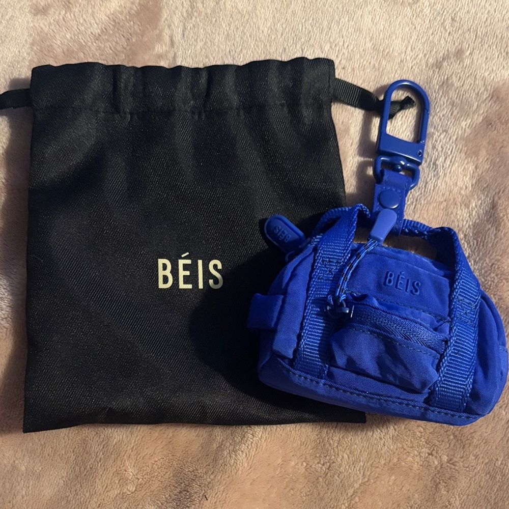 BÉIS The Sport Duffle Charm Cobalt Blue - No Longer Available!!